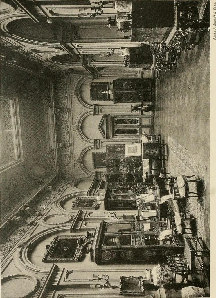 An illustration from The private palaces of London past and present, 1908, leaf 389