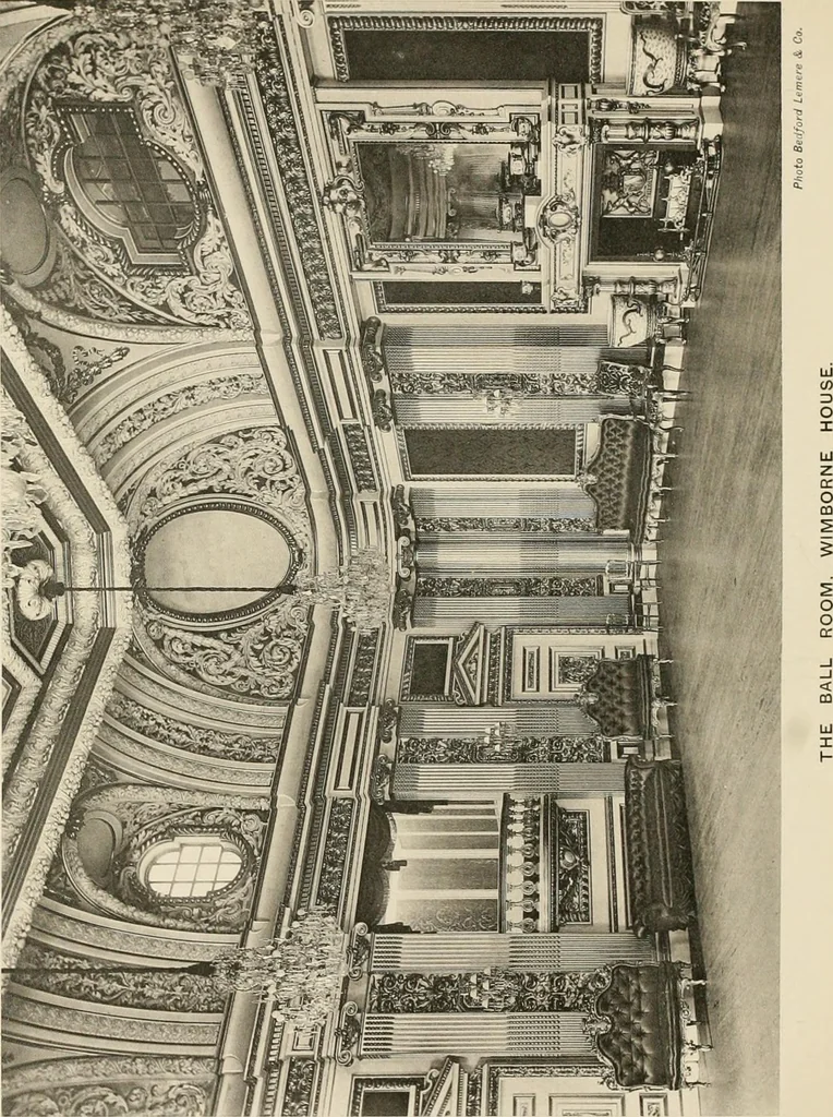 An illustration from The private palaces of London past and present, 1908, leaf 475