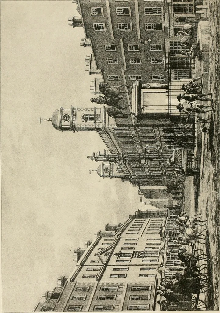 An illustration from The private palaces of London past and present, 1908, leaf 83