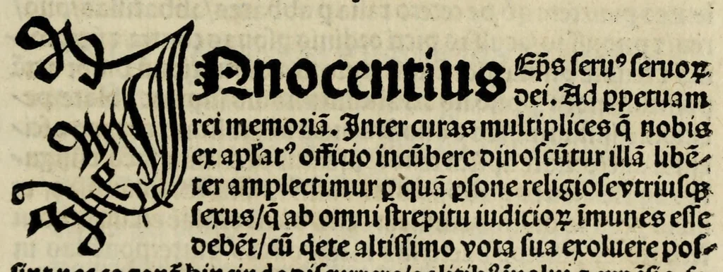 An illustration from [Privilegia ordinis Cisterciensis], leaf 331