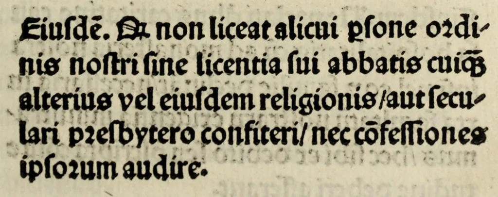 An illustration from [Privilegia ordinis Cisterciensis], leaf 51