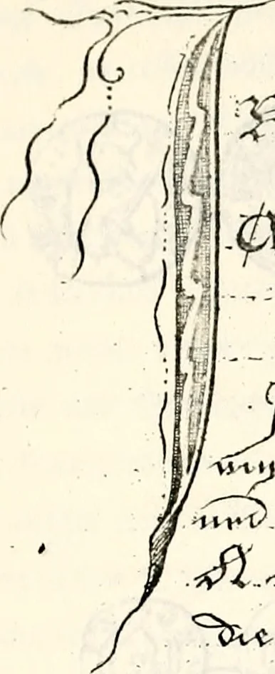 An illustration from Proben des hohen Teütschen Reichs Adels, oder, Sammlungen alter Denkmäler, Grabsteinen, Wappen, Inn- und Urschriften, u: d: nach ihrem wahren Urbilde aufgenommen unter offener Treüe bewähret und durch Anenbäume auch sonstige Nachrichten erkläret und erläuteret, 1775, leaf 260