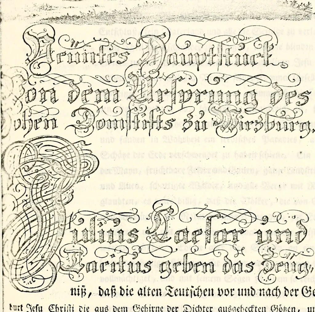 An illustration from Proben des hohen Teütschen Reichs Adels, oder, Sammlungen alter Denkmäler, Grabsteinen, Wappen, Inn- und Urschriften, u: d: nach ihrem wahren Urbilde aufgenommen unter offener Treüe bewähret und durch Anenbäume auch sonstige Nachrichten erkläret und erläuteret, 1775, leaf 320