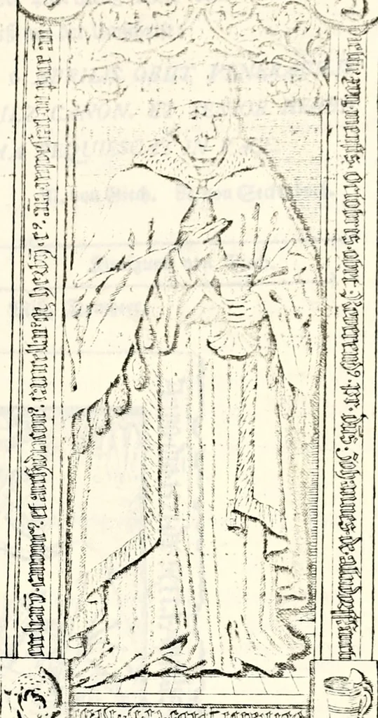 An illustration from Proben des hohen Teütschen Reichs Adels, oder, Sammlungen alter Denkmäler, Grabsteinen, Wappen, Inn- und Urschriften, u: d: nach ihrem wahren Urbilde aufgenommen unter offener Treüe bewähret und durch Anenbäume auch sonstige Nachrichten erkläret und erläuteret, 1775, leaf 732