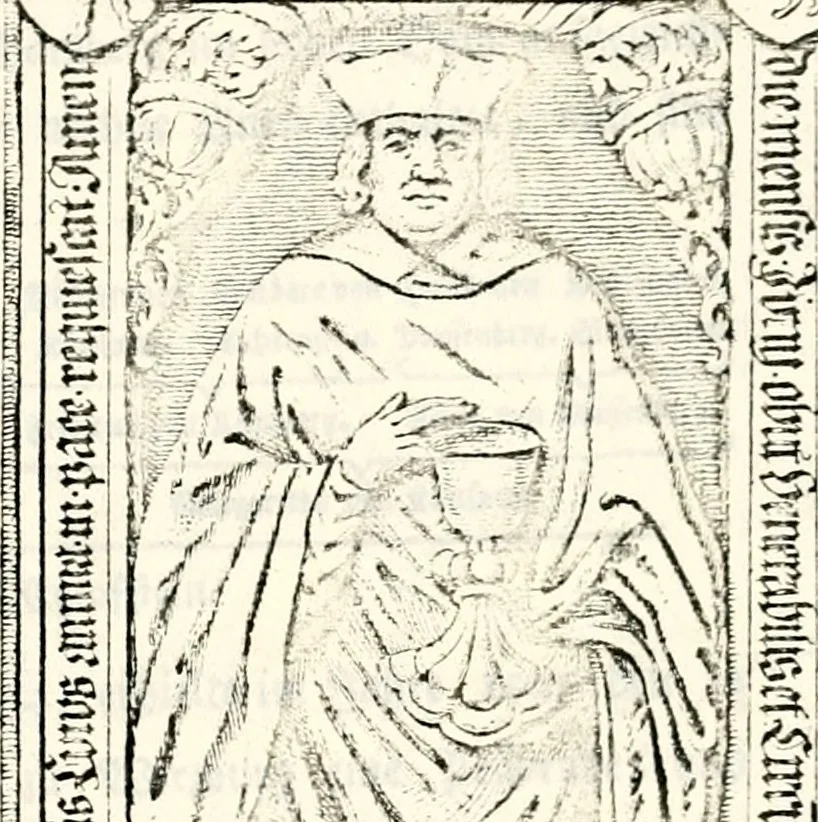 An illustration from Proben des hohen Teütschen Reichs Adels, oder, Sammlungen alter Denkmäler, Grabsteinen, Wappen, Inn- und Urschriften, u: d: nach ihrem wahren Urbilde aufgenommen unter offener Treüe bewähret und durch Anenbäume auch sonstige Nachrichten erkläret und erläuteret, 1775, leaf 784