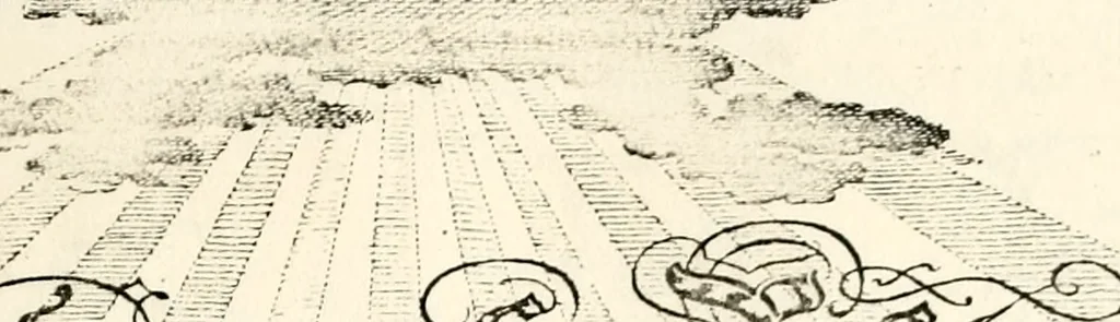An illustration from Proben des hohen Teütschen Reichs Adels, oder, Sammlungen alter Denkmäler, Grabsteinen, Wappen, Inn- und Urschriften, u: d: nach ihrem wahren Urbilde aufgenommen unter offener Treüe bewähret und durch Anenbäume auch sonstige Nachrichten erkläret und erläuteret, 1775, leaf 8