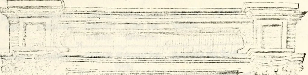 An illustration from Proben des hohen Teütschen Reichs Adels, oder, Sammlungen alter Denkmäler, Grabsteinen, Wappen, Inn- und Urschriften, u: d: nach ihrem wahren Urbilde aufgenommen unter offener Treüe bewähret und durch Anenbäume auch sonstige Nachrichten erkläret und erläuteret, 1775, leaf 14