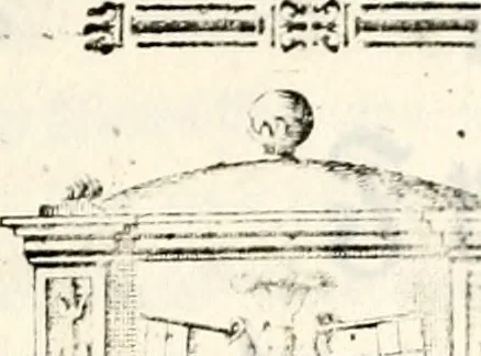 An illustration from Proben des hohen Teütschen Reichs Adels, oder, Sammlungen alter Denkmäler, Grabsteinen, Wappen, Inn- und Urschriften, u: d: nach ihrem wahren Urbilde aufgenommen unter offener Treüe bewähret und durch Anenbäume auch sonstige Nachrichten erkläret und erläuteret, 1775, leaf 208