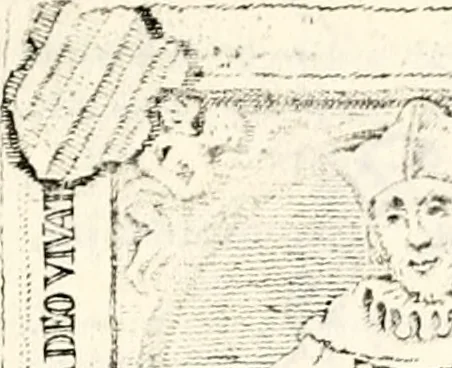 An illustration from Proben des hohen Teütschen Reichs Adels, oder, Sammlungen alter Denkmäler, Grabsteinen, Wappen, Inn- und Urschriften, u: d: nach ihrem wahren Urbilde aufgenommen unter offener Treüe bewähret und durch Anenbäume auch sonstige Nachrichten erkläret und erläuteret, 1775, leaf 220