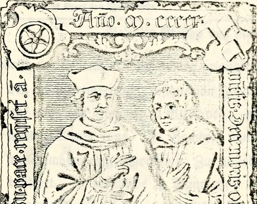 An illustration from Proben des hohen Teütschen Reichs Adels, oder, Sammlungen alter Denkmäler, Grabsteinen, Wappen, Inn- und Urschriften, u: d: nach ihrem wahren Urbilde aufgenommen unter offener Treüe bewähret und durch Anenbäume auch sonstige Nachrichten erkläret und erläuteret, 1775, leaf 268