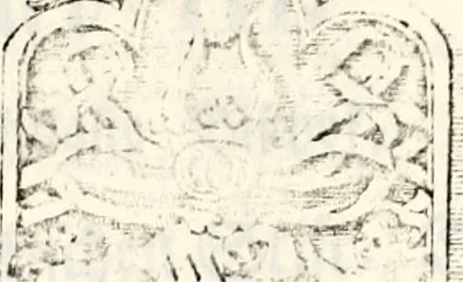 An illustration from Proben des hohen Teütschen Reichs Adels, oder, Sammlungen alter Denkmäler, Grabsteinen, Wappen, Inn- und Urschriften, u: d: nach ihrem wahren Urbilde aufgenommen unter offener Treüe bewähret und durch Anenbäume auch sonstige Nachrichten erkläret und erläuteret, 1775, leaf 42