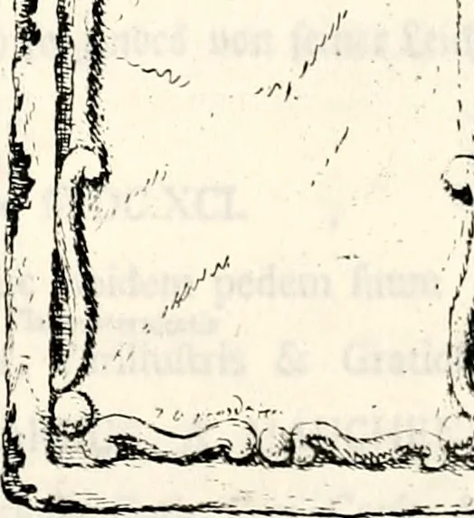 An illustration from Proben des hohen Teütschen Reichs Adels, oder, Sammlungen alter Denkmäler, Grabsteinen, Wappen, Inn- und Urschriften, u: d: nach ihrem wahren Urbilde aufgenommen unter offener Treüe bewähret und durch Anenbäume auch sonstige Nachrichten erkläret und erläuteret, 1775, leaf 494