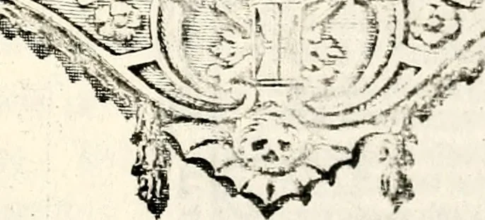An illustration from Proben des hohen Teütschen Reichs Adels, oder, Sammlungen alter Denkmäler, Grabsteinen, Wappen, Inn- und Urschriften, u: d: nach ihrem wahren Urbilde aufgenommen unter offener Treüe bewähret und durch Anenbäume auch sonstige Nachrichten erkläret und erläuteret, 1775, leaf 508