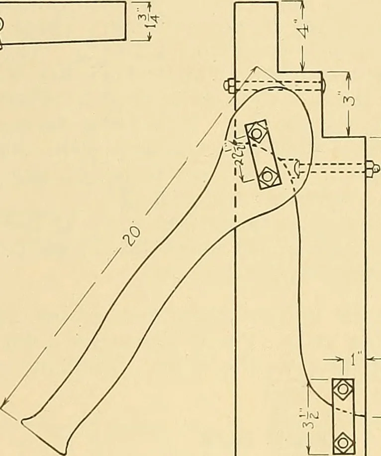 An illustration from Problems in farm woodwork for agricultural schools, high schools, industrial schools, and country schools, 1915, leaf 110