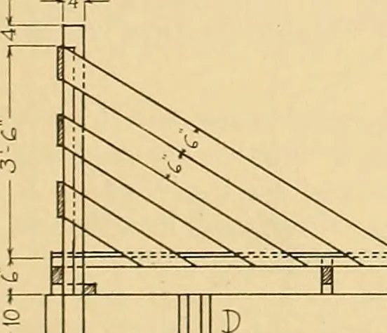 An illustration from Problems in farm woodwork for agricultural schools, high schools, industrial schools, and country schools, 1915, leaf 116