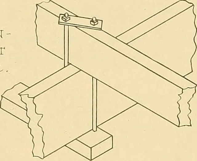 An illustration from Problems in farm woodwork for agricultural schools, high schools, industrial schools, and country schools, 1915, leaf 116