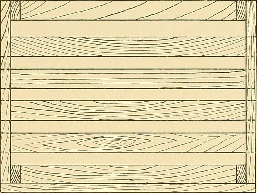 An illustration from Problems in farm woodwork for agricultural schools, high schools, industrial schools, and country schools, 1915, leaf 44