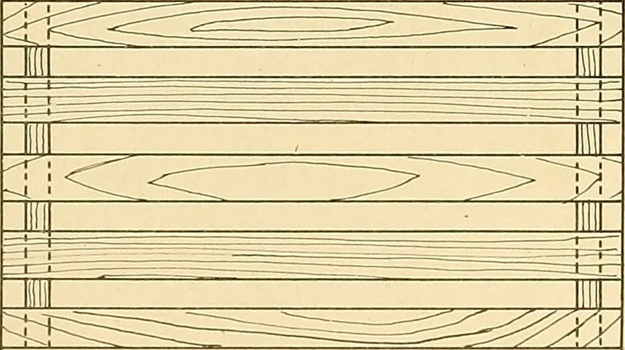 An illustration from Problems in farm woodwork for agricultural schools, high schools, industrial schools, and country schools, 1915, leaf 44
