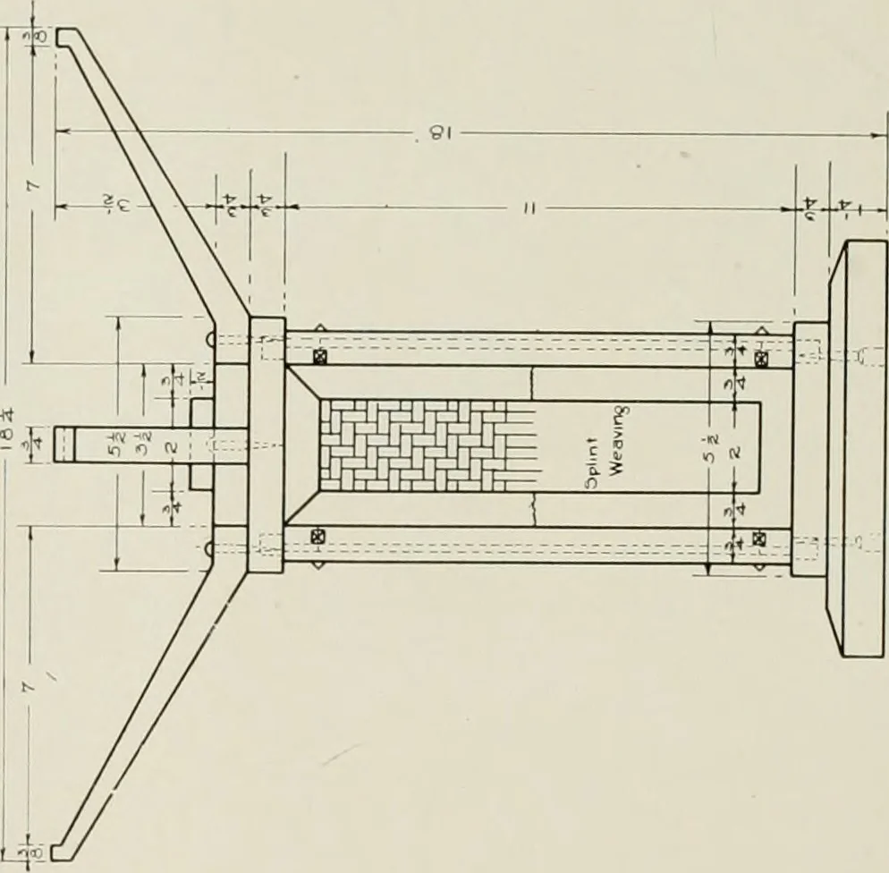 An illustration from Problems in woodwork in combination with other materials for elementary manual training, 1917, leaf 101