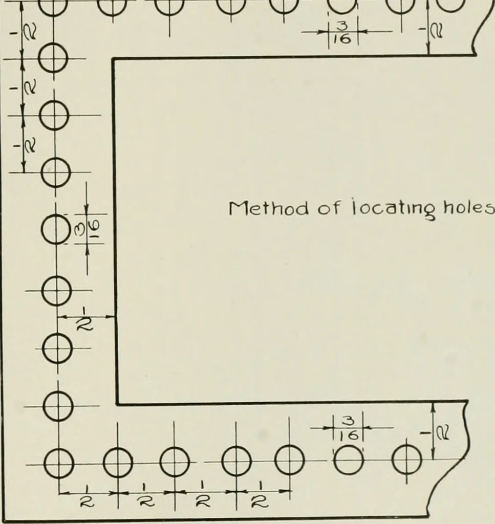 An illustration from Problems in woodwork in combination with other materials for elementary manual training, 1917, leaf 110