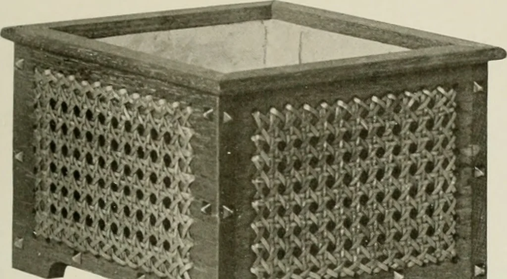 An illustration from Problems in woodwork in combination with other materials for elementary manual training, 1917, leaf 122