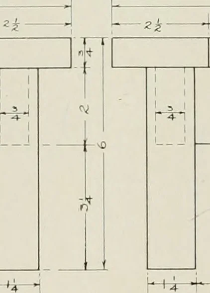 An illustration from Problems in woodwork in combination with other materials for elementary manual training, 1917, leaf 125