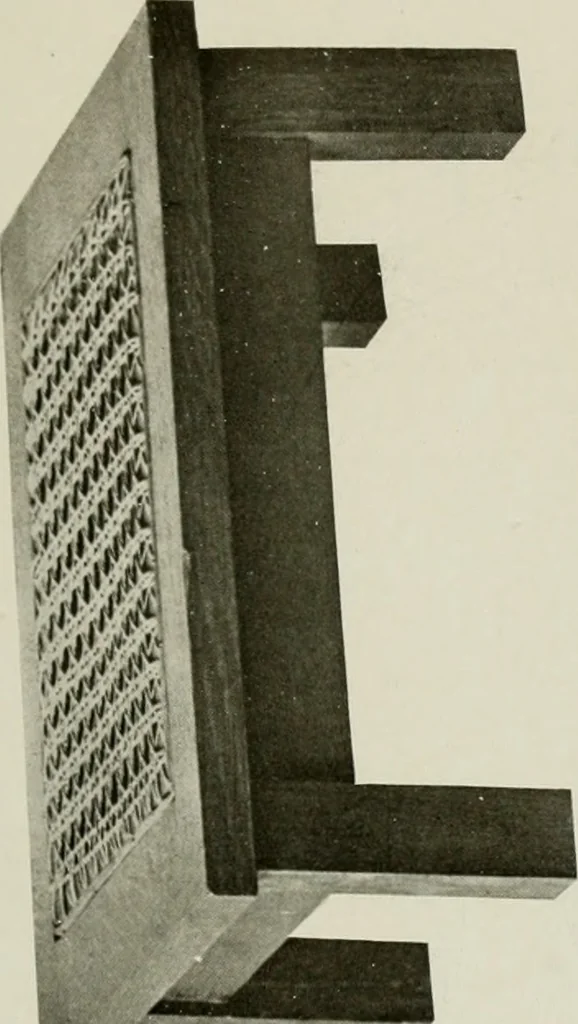 An illustration from Problems in woodwork in combination with other materials for elementary manual training, 1917, leaf 126