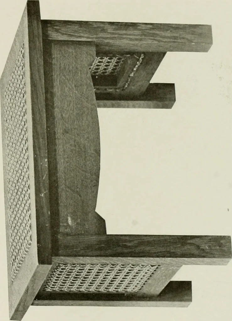 An illustration from Problems in woodwork in combination with other materials for elementary manual training, 1917, leaf 126