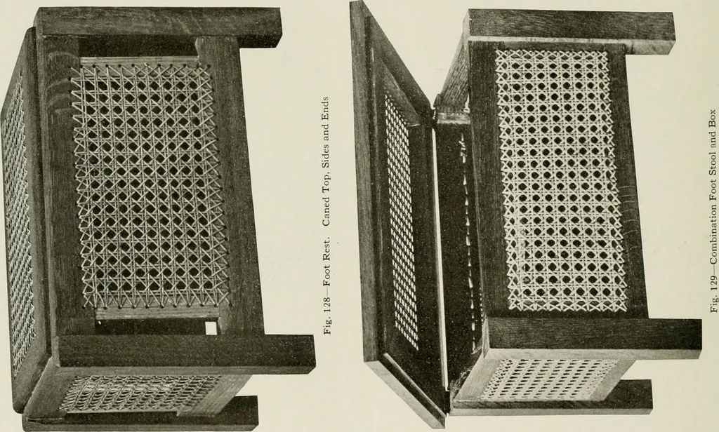 An illustration from Problems in woodwork in combination with other materials for elementary manual training, 1917, leaf 127