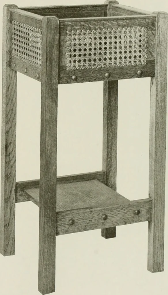 An illustration from Problems in woodwork in combination with other materials for elementary manual training, 1917, leaf 132