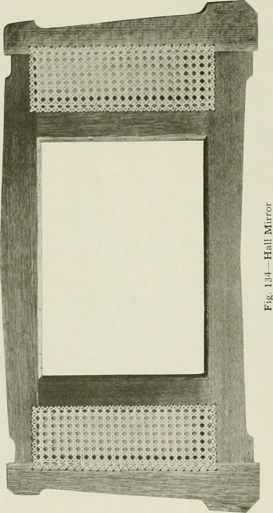An illustration from Problems in woodwork in combination with other materials for elementary manual training, 1917, leaf 133