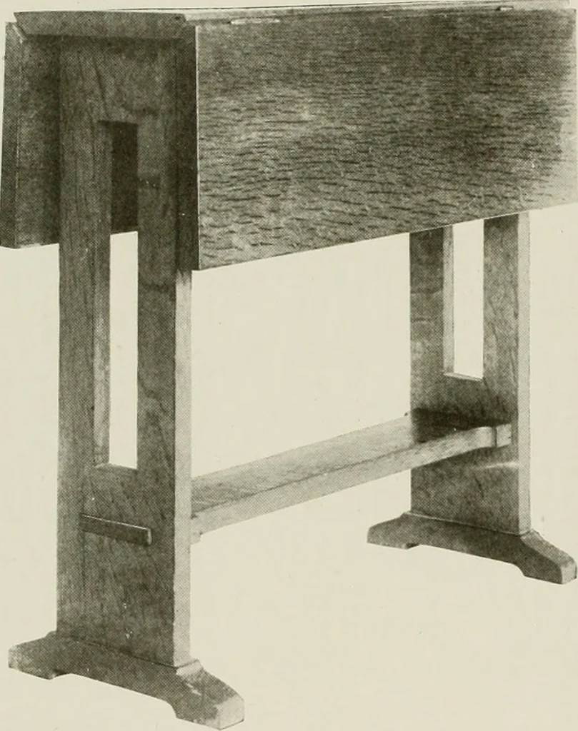 An illustration from Problems in woodwork in combination with other materials for elementary manual training, 1917, leaf 145
