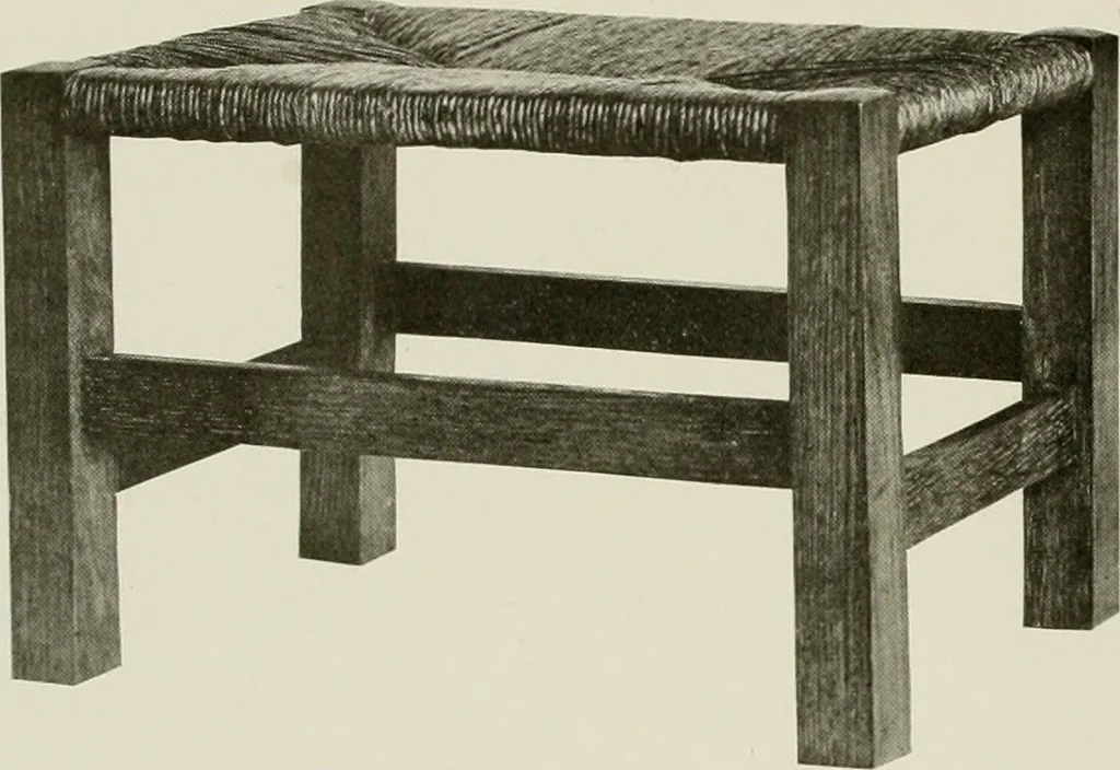 An illustration from Problems in woodwork in combination with other materials for elementary manual training, 1917, leaf 157