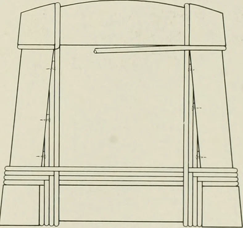 An illustration from Problems in woodwork in combination with other materials for elementary manual training, 1917, leaf 158