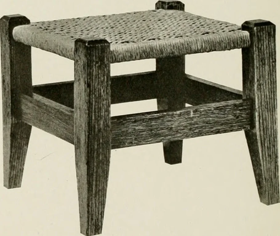 An illustration from Problems in woodwork in combination with other materials for elementary manual training, 1917, leaf 159