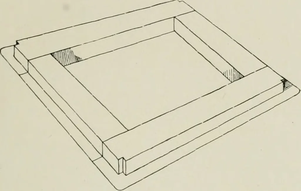 An illustration from Problems in woodwork in combination with other materials for elementary manual training, 1917, leaf 174