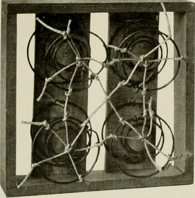 An illustration from Problems in woodwork in combination with other materials for elementary manual training, 1917, leaf 176