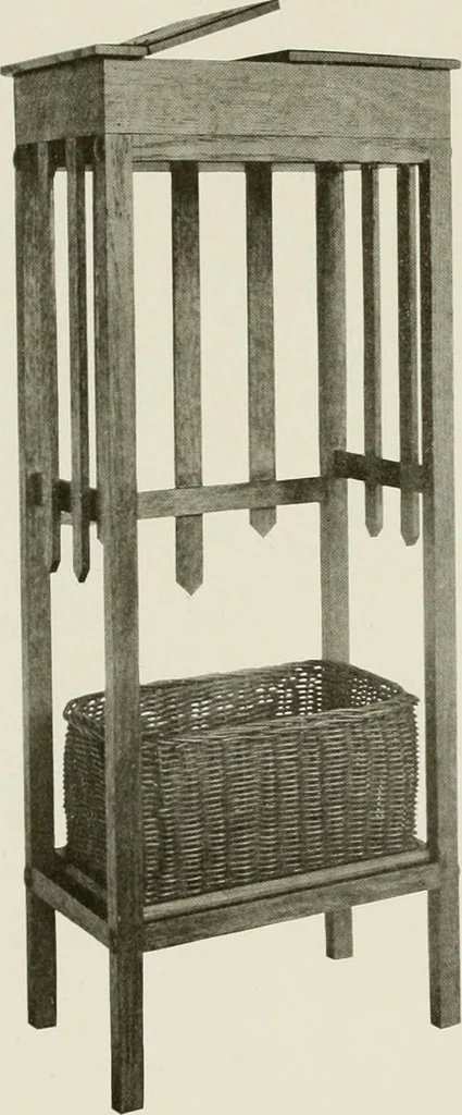 An illustration from Problems in woodwork in combination with other materials for elementary manual training, 1917, leaf 215