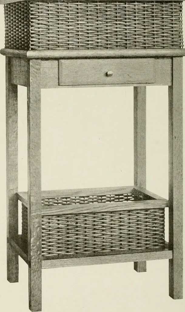 An illustration from Problems in woodwork in combination with other materials for elementary manual training, 1917, leaf 215
