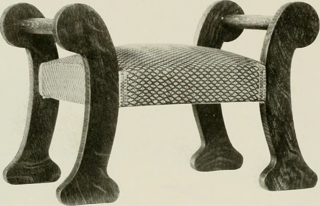 An illustration from Problems in woodwork in combination with other materials for elementary manual training, 1917, leaf 219