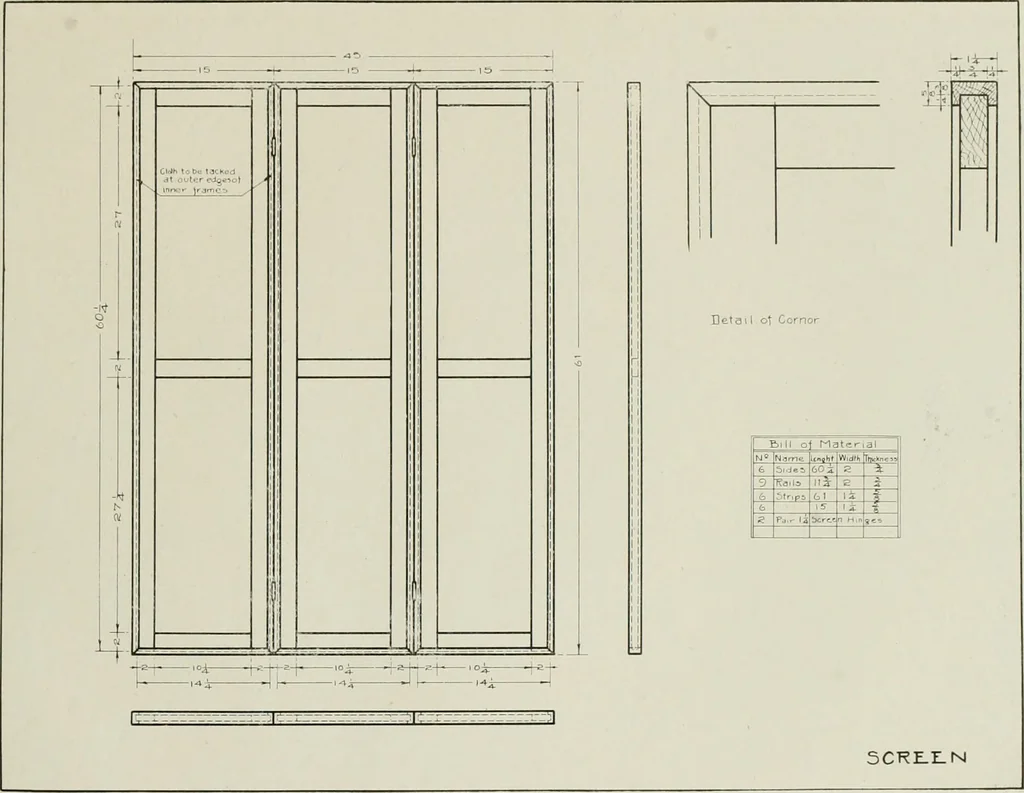 An illustration from Problems in woodwork in combination with other materials for elementary manual training, 1917, leaf 224