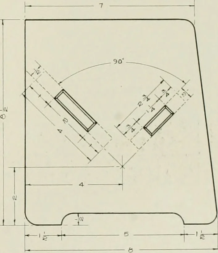 An illustration from Problems in woodwork in combination with other materials for elementary manual training, 1917, leaf 34