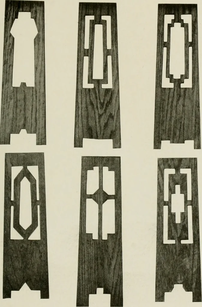 An illustration from Problems in woodwork in combination with other materials for elementary manual training, 1917, leaf 40