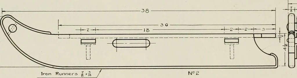 An illustration from Problems in woodwork in combination with other materials for elementary manual training, 1917, leaf 43