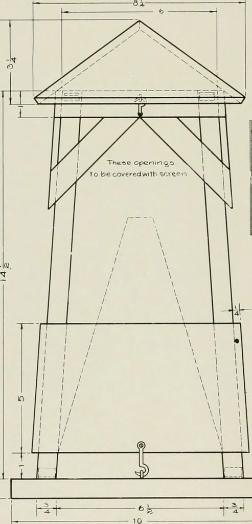 An illustration from Problems in woodwork in combination with other materials for elementary manual training, 1917, leaf 45
