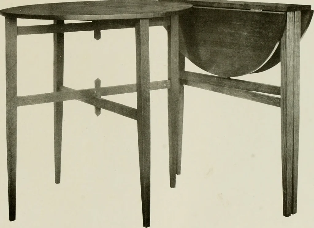 An illustration from Problems in woodwork in combination with other materials for elementary manual training, 1917, leaf 58