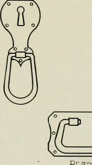 An illustration from Problems in woodwork in combination with other materials for elementary manual training, 1917, leaf 62