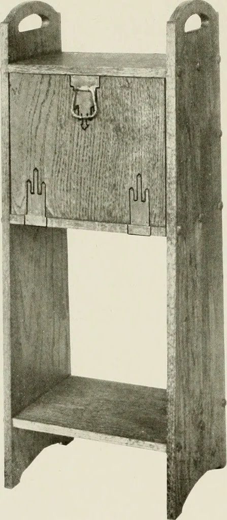 An illustration from Problems in woodwork in combination with other materials for elementary manual training, 1917, leaf 67