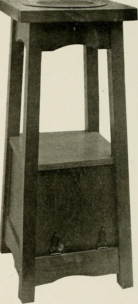 An illustration from Problems in woodwork in combination with other materials for elementary manual training, 1917, leaf 67