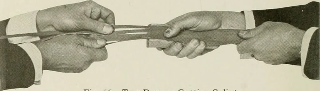 An illustration from Problems in woodwork in combination with other materials for elementary manual training, 1917, leaf 71